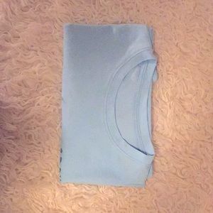 Warm Blue Oversized Tee